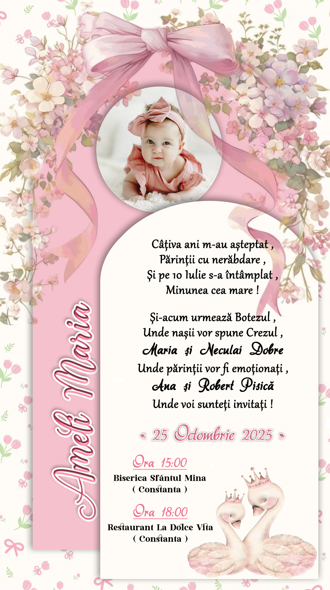 invitatie lebada